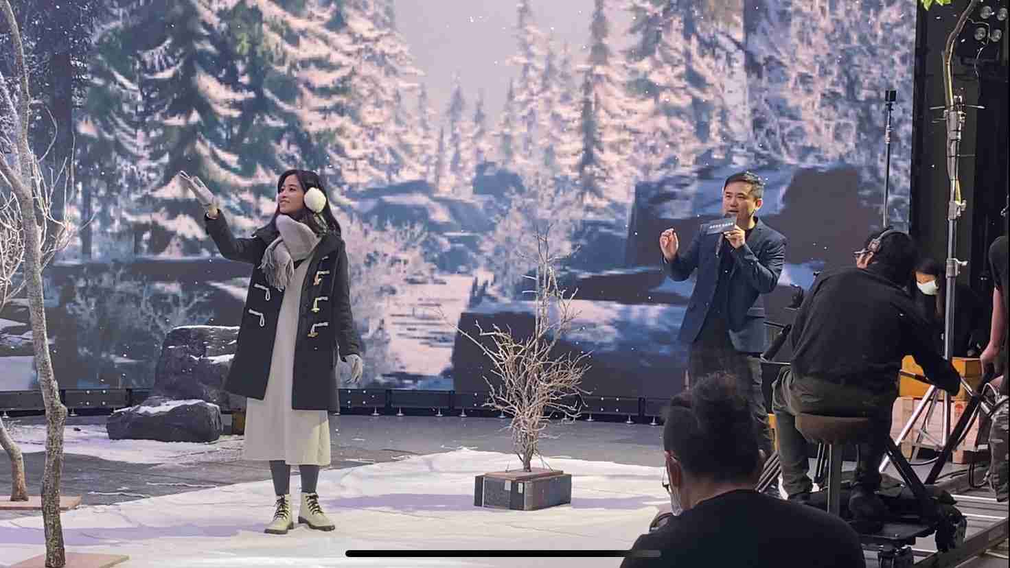 尊时凯龙以ALED先进显屏技术，，与金马奖视觉特效团队“再现影像”携手合作打造LED虚拟摄影棚，，，，提供沉浸式表演体验，，，并精简拍摄成本与时间